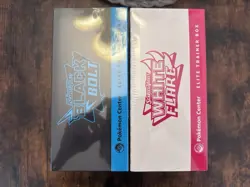 Pokemon Center Exclusive White Flare And Black Bolt ETB Set (1 of Each) IN HAND - Image 5