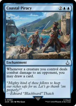 Coastal Piracy -Foil Near Mint MTG Universes Beyond: Assassin's Creed - Image 1