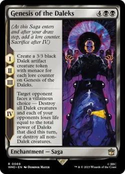 Genesis of the Daleks -Foil Near Mint MTG Universes Beyond: Doctor Who - Image 1