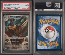 2024 POKEMON SVP SHROUDED FABLE ILLUSTRATION PROMO #130 KINGAMBIT PSA 9 - Image 3