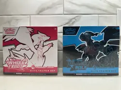 Pokemon Center Black Bolt & White Flare Elite Trainer Box ETB Set - Image 1