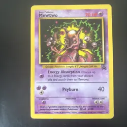 Pokemon Tcg Mewtwo 2000 Movie Black Star Promo #14 - Image 1