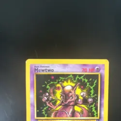 Pokemon Tcg Mewtwo 2000 Movie Black Star Promo #14 - Image 2