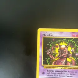 Pokemon Tcg Mewtwo 2000 Movie Black Star Promo #14 - Image 3