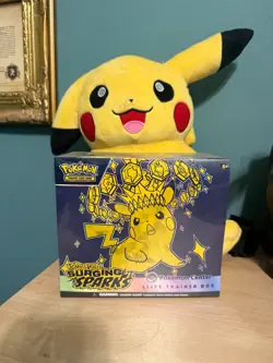 Surging Sparks Elite Trainer Box ETB Pokemon Center Exclusive - Image 1