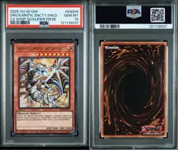 PSA 10 Dragon of Illumination Sanctuary's Shield 2025-EN004 Yugioh - Image 3