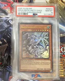 PSA 10 Dragon of Illumination Sanctuary's Shield 2025-EN004 Yugioh - Image 4