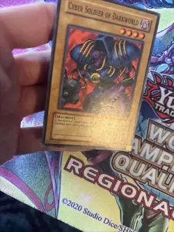 (YBL) Cyber Soldier of Darkworld - TP1-E028 - Common - Yugioh LP - Image 2