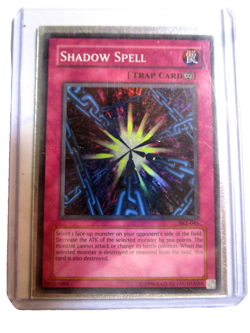 YuGiOh Shadow Spell SKE-041 - Ultra Rare Holo Used ~ Yugioh Card - Image 1