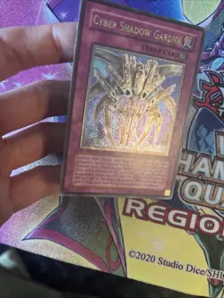 (YBL) Yugioh Cyber Shadow Gardna CDIP-EN058 Ultimate Rare 1st Ed LP - Image 2