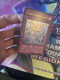 (YBL) Yugioh Cyber Shadow Gardna CDIP-EN058 Ultimate Rare 1st Ed LP - Image 4