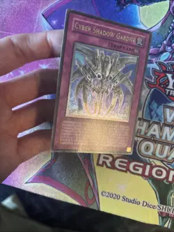 (YBL) Yugioh Cyber Shadow Gardna CDIP-EN058 Ultimate Rare 1st Ed LP - Image 5