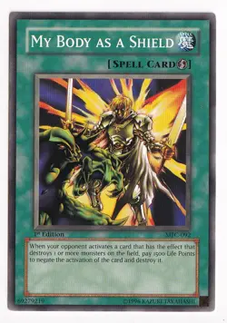 Yugioh- My Body as a Shield 1st Edition - MFC-092 - Image 1
