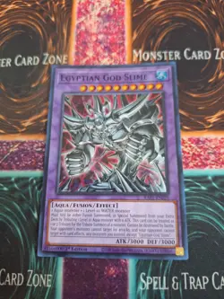 Yugioh Egyptian God Slime RA01-EN029 Super Rare 1st Edition Near Mint - Image 1