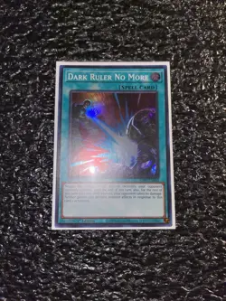 Yugioh Dark Ruler No More RA01-EN060 Super Rare 1st Edition Near Mint - Image 1