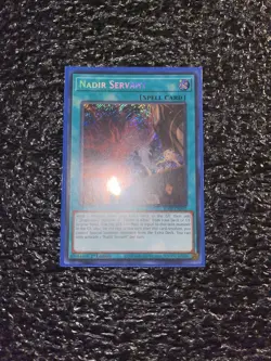 Yugioh Nadir Servant RA01-EN062 Secret Rare 1st Edition Near Mint - Image 1