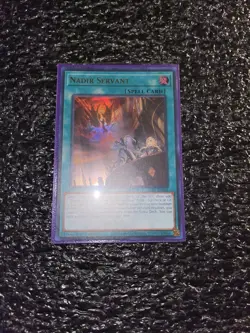 Yugioh Nadir Servant RA01-EN062 Ultra Rare 1st Edition Near Mint - Image 1
