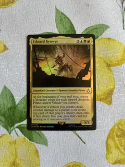 Edward Kenway Universes Beyond: Assassin's Creed Foil MTG Mythic Card 0053 - Image 1