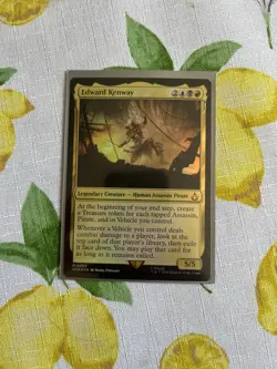Edward Kenway Universes Beyond: Assassin's Creed Foil MTG Mythic Card 0053 - Image 4
