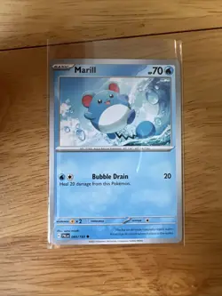❄044/193 MARILL COMMON PALDEA EVOLVED POKEMON CARD 2023 - Image 1