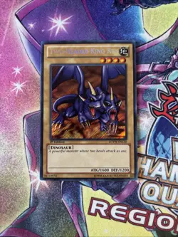 (YBL) Two-Headed King Rex / LCYW-EN158 / Secret Rare / 1st / Yugioh Card LP - Image 1
