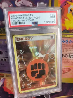 Pokemon Card Fighting Energy Kampf Energie Holo Ex Holon Phantoms Deutsch PSA 9 - Image 1