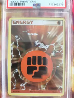 Pokemon Card Fighting Energy Kampf Energie Holo Ex Holon Phantoms Deutsch PSA 9 - Image 3