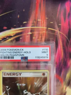 Pokemon Card Fighting Energy Kampf Energie Holo Ex Holon Phantoms Deutsch PSA 9 - Image 4