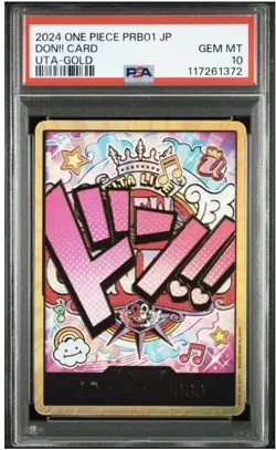 PSA10 Uta Super Parallel Don!! Card One Piece Card Japanese - Image 1