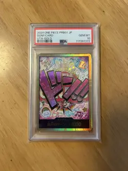 PSA10 Uta Super Parallel Don!! Card One Piece Card Japanese - Image 3