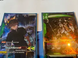 Gundam Wing Duo and Deathsythe lot Gundam Card Game - Image 3