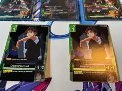 Gundam Wing Duo and Deathsythe lot Gundam Card Game - Image 4