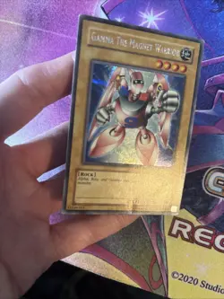 (YBL) Gamma the Magnet Warrior DOR-003 Duelist of the Roses Yugioh Card MP - Image 2