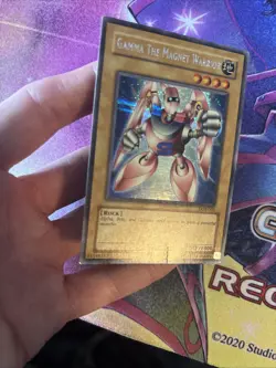(YBL) Gamma the Magnet Warrior DOR-003 Duelist of the Roses Yugioh Card MP - Image 3