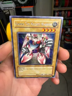 (YBL) Gamma the Magnet Warrior DOR-003 Duelist of the Roses Yugioh Card MP - Image 3