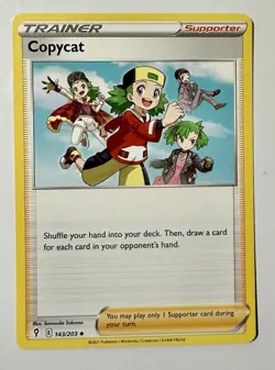 2021 Pokemon TCG Copycat 143 Evolving Skies Uncommon Card - Image 1