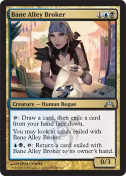 Bane Alley Broker -Foil Light Play MTG Gatecrash - Image 1