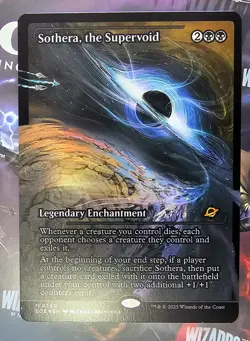 MTG Edge Of Eternities Sothera, The Supervoid 360 Showcase Mythic Foil NM/M - Image 1