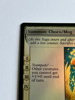 Summon Choco / Mog 35 MTG Final Fantasy 2025 Mint - 9.0 + Foil - Image 5