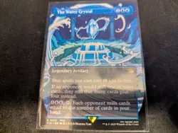 MTG Magic the Gathering The Water Crystal Borderless FIN! - Image 1