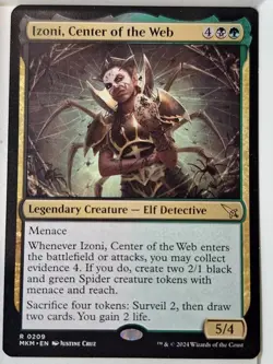 Izoni, Center of the Web - Murders at Karlov Manor - Magic the Gathering MTG - Image 1