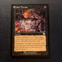 Cabal Therapy - Judgment - Magic: The Gathering MTG - Rare - Vintage Staple - Image 1