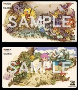 MTG Final Fantasy Playmat Set Chocobo Mystery Dungeon Clue Great War - Image 1