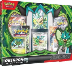 Pokemon TCG Masks of Ogerpon PREMIUM COLLECTION CASE Factory Sealed 6 Boxes - Image 2