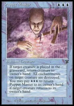 Puppet Master - Medium Play MTG Legends - Image 1