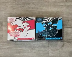 Pokemon Black Bolt & White Flare Elite Trainer Box ETB Set of 2 IN HAND NEW - Image 1
