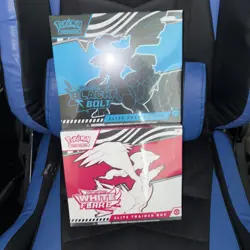 Pokemon Black Bolt & White Flare Elite Trainer Box ETB Set of 2 IN HAND NEW - Image 1