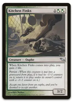 Kitchen Finks #229 (NM) Shadowmoor SHM Magic MTG - Image 1