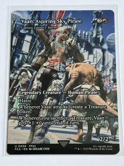 Vaan Aspiring Sky Pirate 38 MTG Final Fantasy FCA 2025 Mint - 9.0 + Non Foil - Image 2