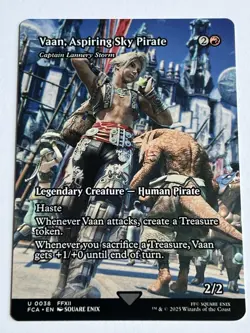 Vaan Aspiring Sky Pirate 38 MTG Final Fantasy FCA 2025 Mint - 9.0 + Non Foil - Image 4